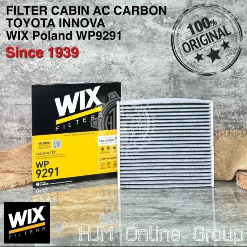 WIX FILTER AC CARBON - INNOVA / FORTUNER / YARIS / VIOS / ALTIS / SIENTA / HILUX