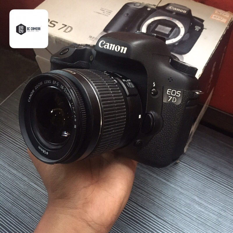 CANON EOS 7D | CANON 7D KIT 18-55MM SECOND ORIGINAL | BERGARANSI | KAMERA DSLR