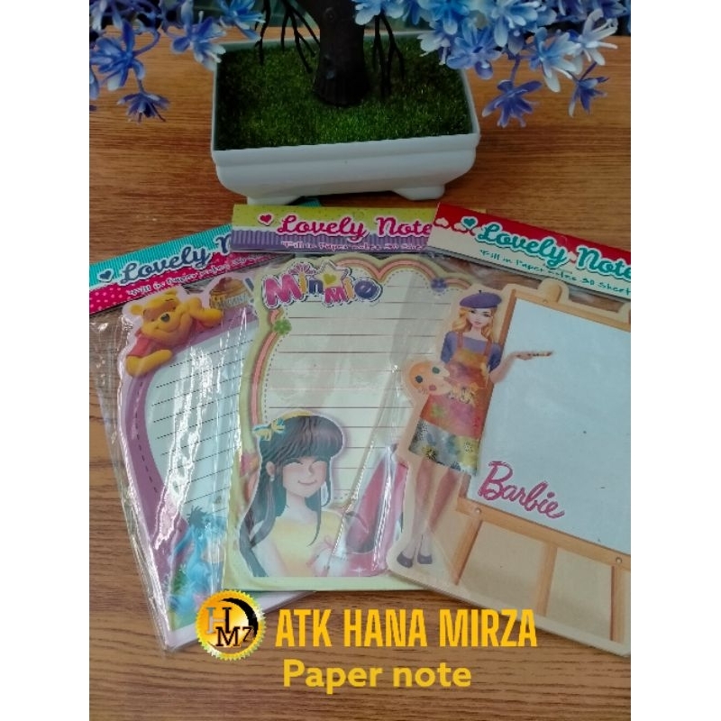 

Paper note/kertas catatan 10cm x 13cm