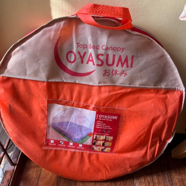 PRELOVED KELAMBU TIDUR LIPAT 160x200 OYASUMI TENDA