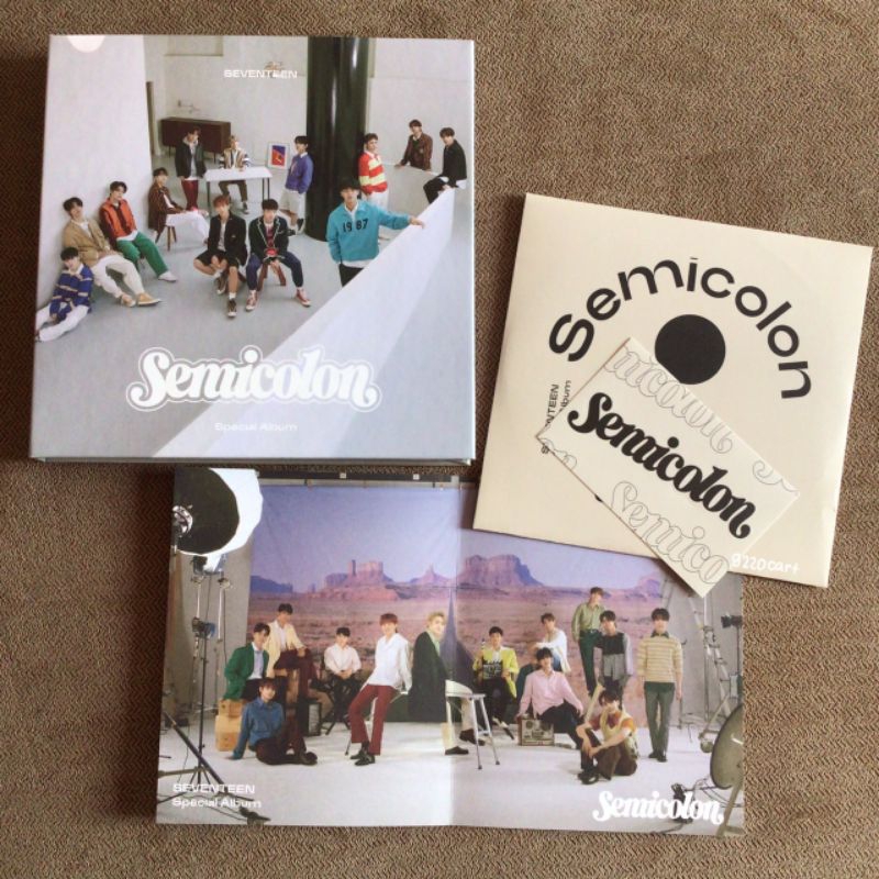 ALBUM ONLY SEVENTEEN SEMICOLON OT13 VER