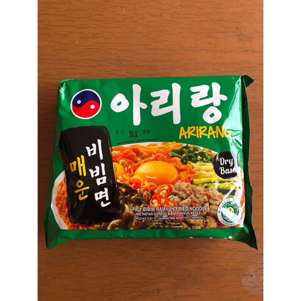 

Arirang Noodle Mie Korea Arirang Spicy Bibim Ramyun Arirang Goreng