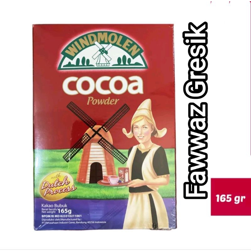 Windmolen Cocoa Powder 165gr Coklat Bubuk