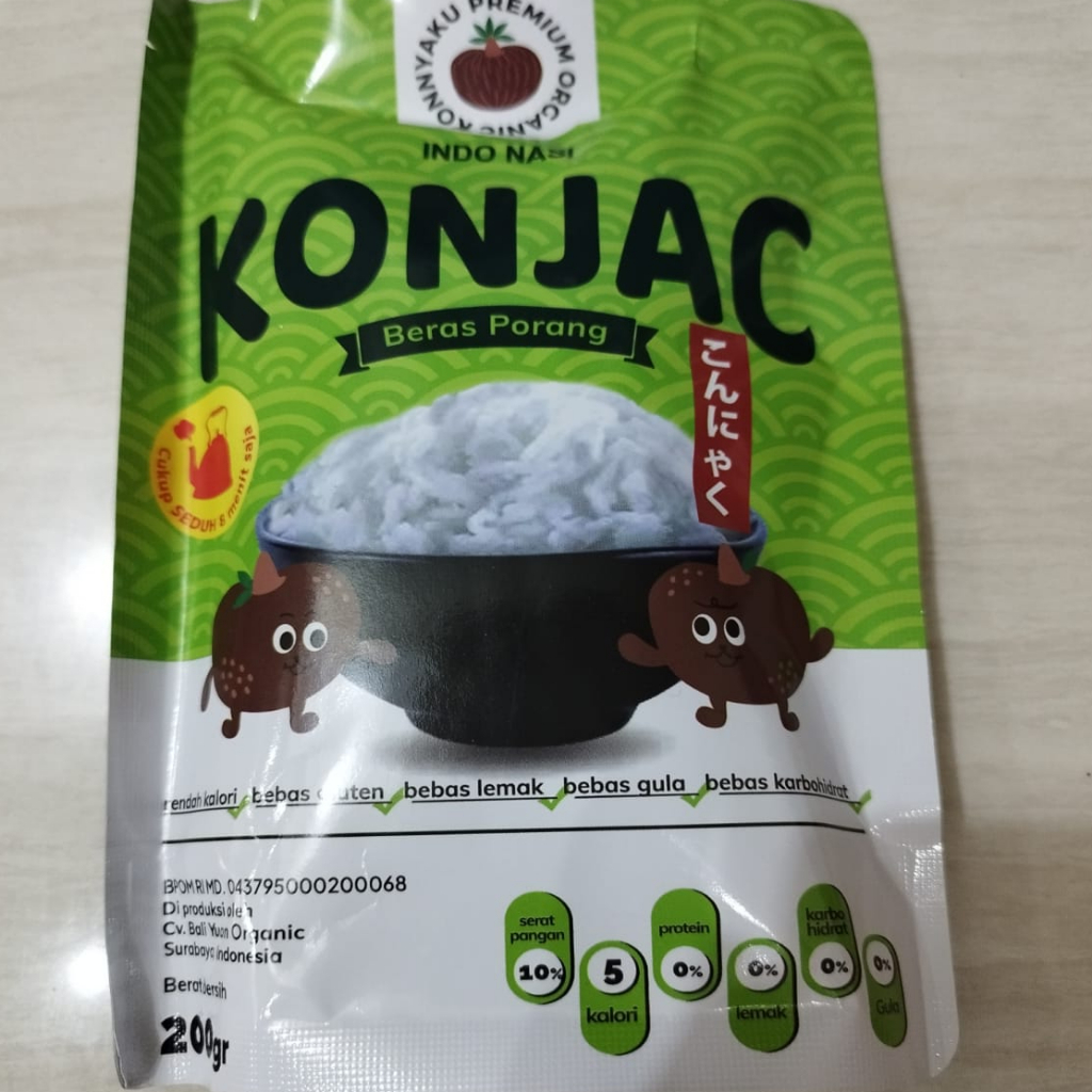 

Konjac Rice 200 gram