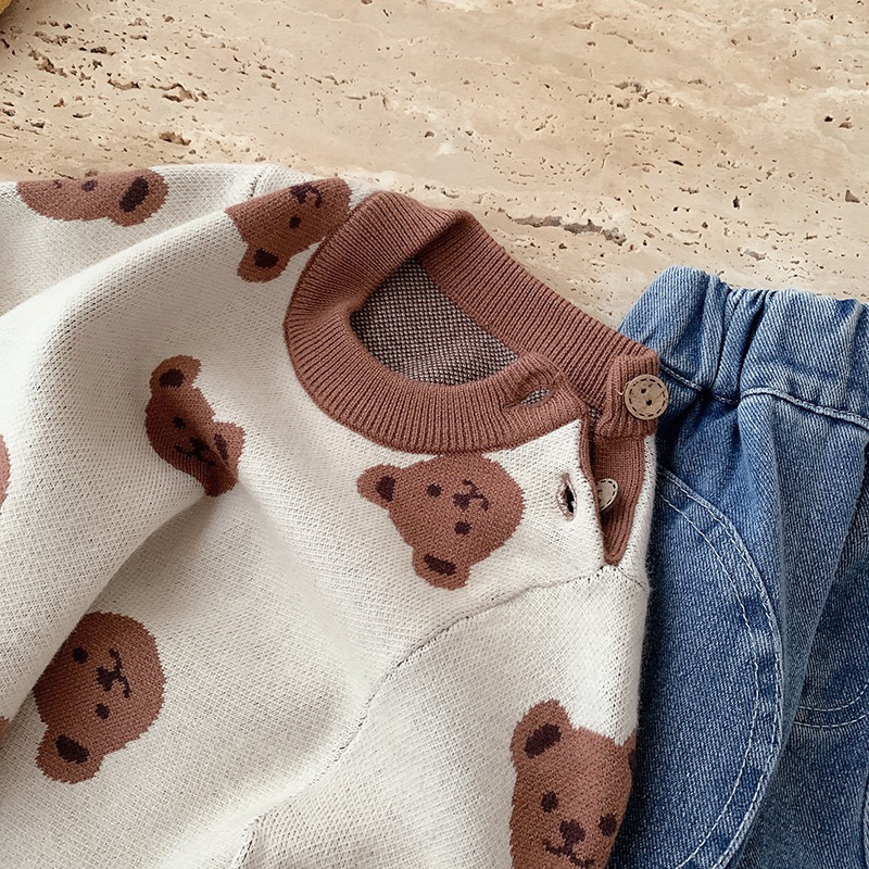 Bear sweater anak