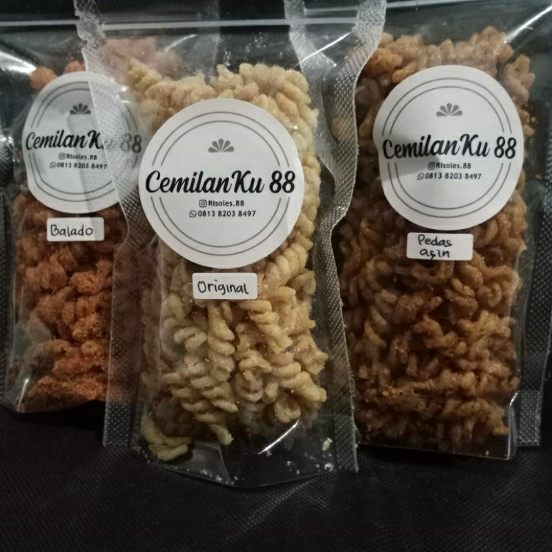 

makaroni spiral gurih