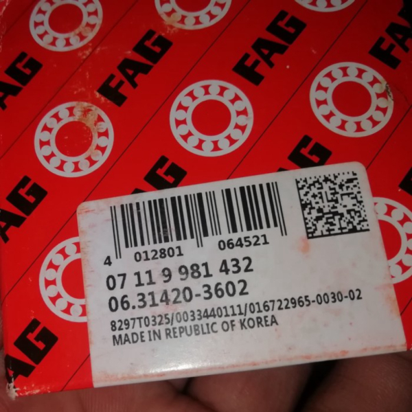 {Sparepart} Bearing Mesin Full set FAG C3 High Speed Vixion series Xabre R15V2 Diskon