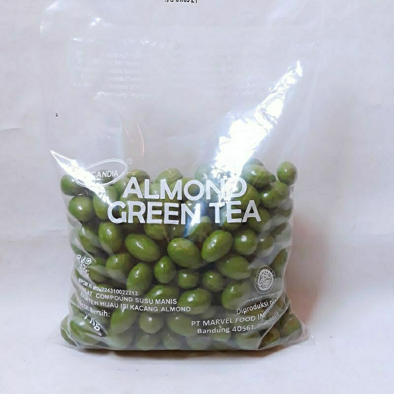 

cokelat scandia almond greentea 250gr