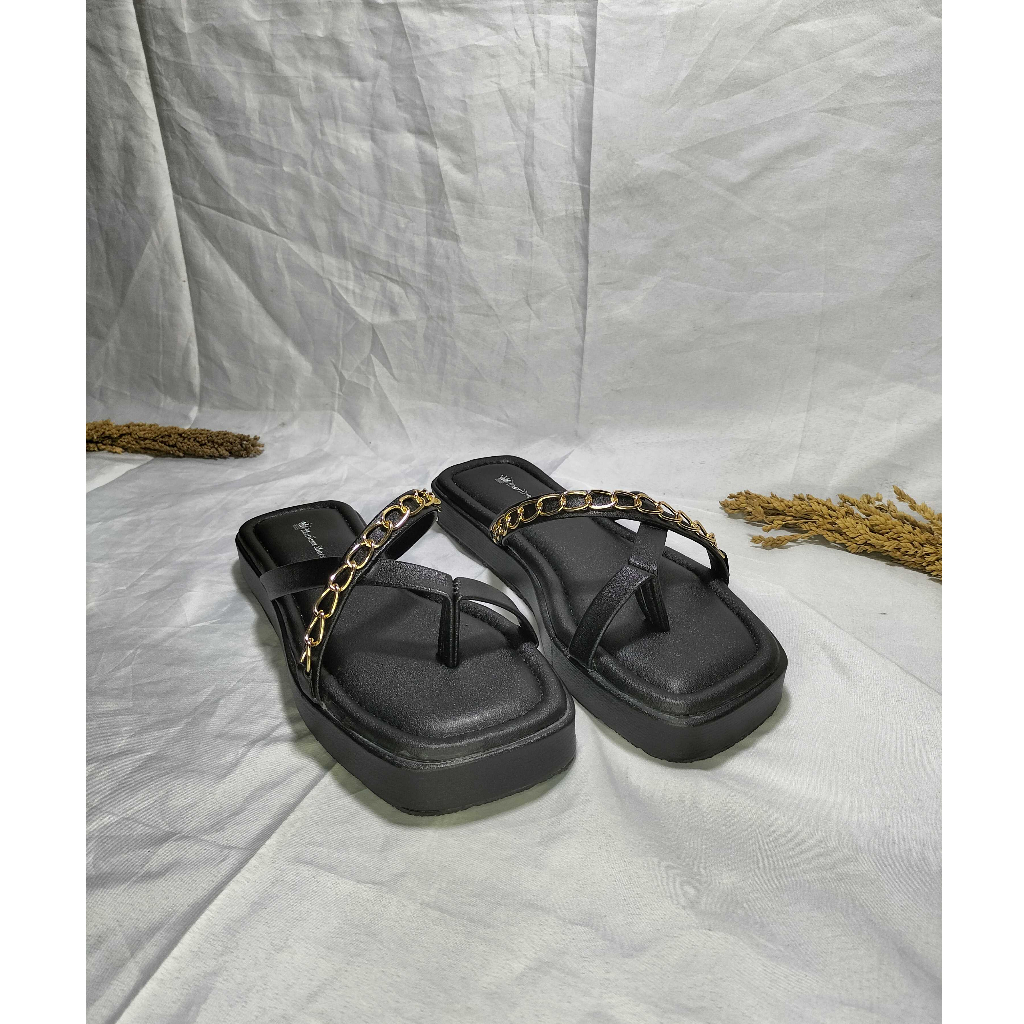 Sandal Wanita Platfrom Kekinian Sendal Wanita Jepit R01_Khariisma