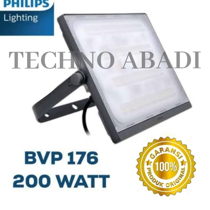 LAMPU SOROT PHILIPS LED 200 WATT BVP 176 5700K- PHILIPS BVP176 C WHITE