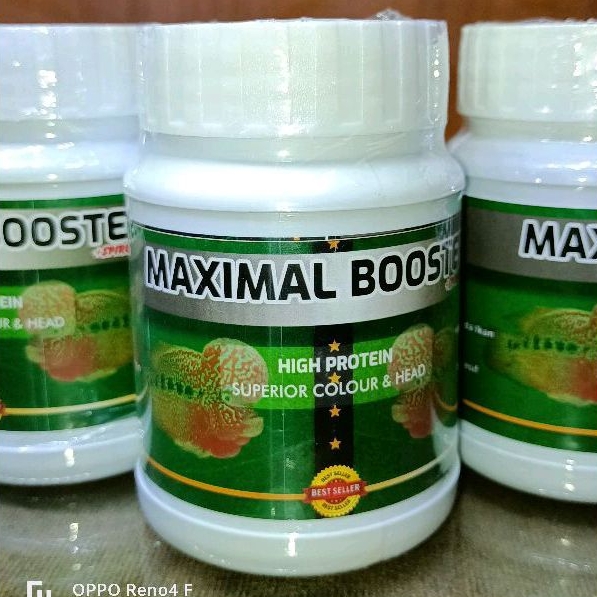 Pelet Louhan 120gr Premium Spirulina / Pakan Ikan Louhan