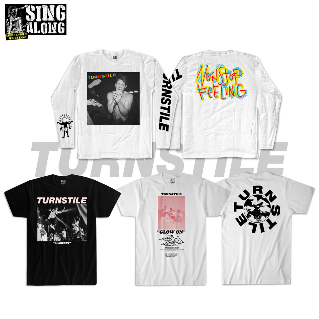 KAOS BAND TURNSTILE / T SHIRT TURNSTILE / UNISEX TURNSTILE T-SHIRT KAOS HARDCORE