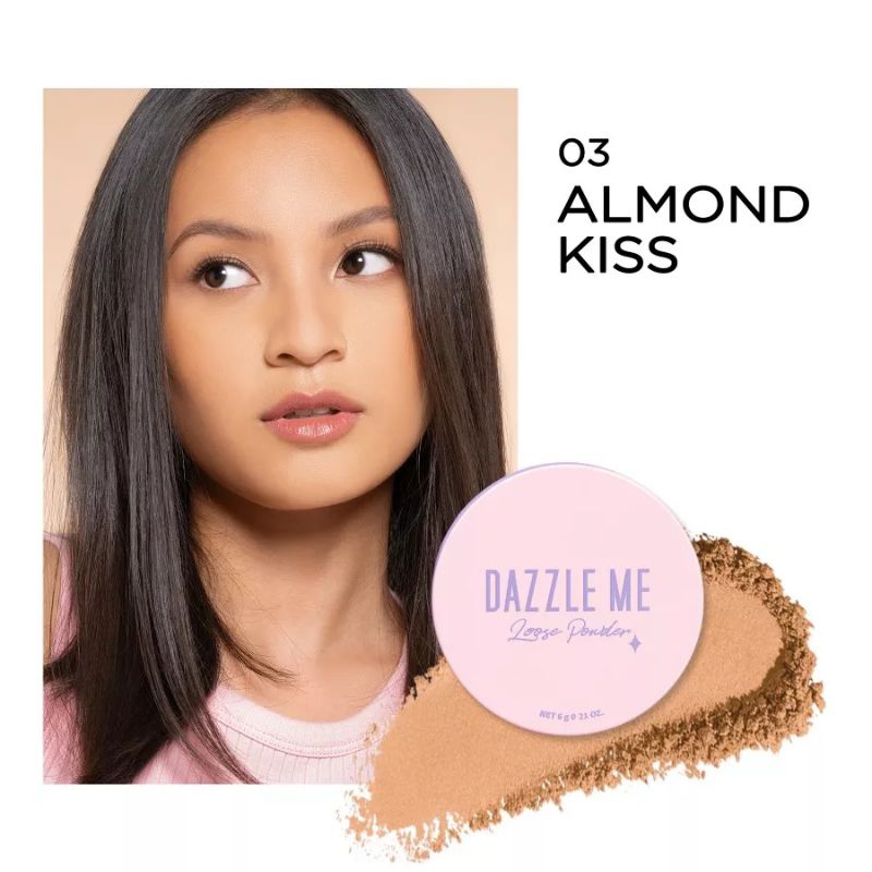 ☃️Cutezz_ching1☃️Dazzle Me Always Setting Loose Powder | Soft Smooth Long Lashting | Bedak Tabur