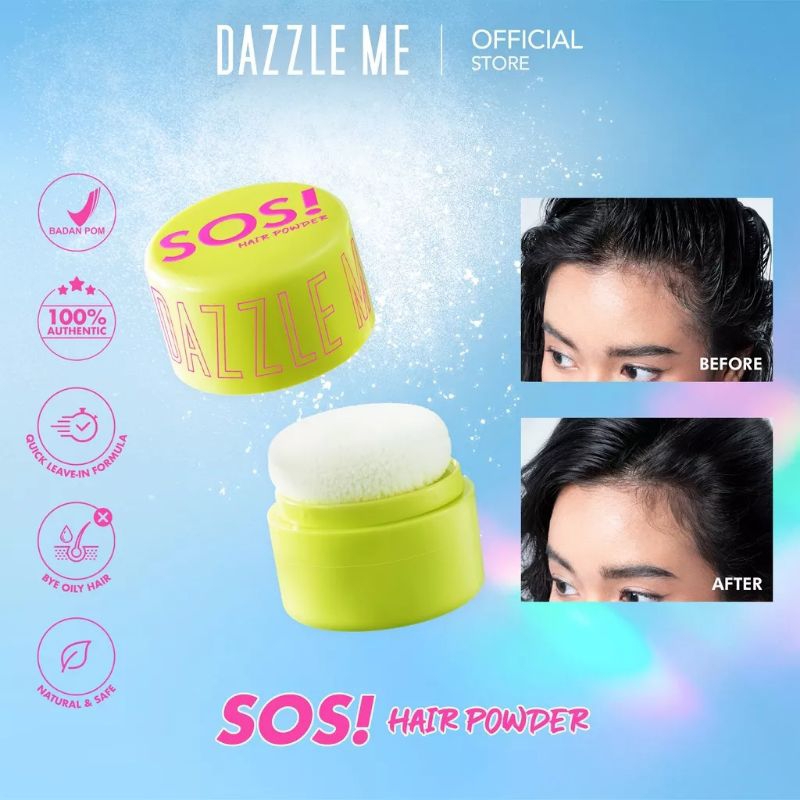 ☃️Cutezz_Ching1☃️Dazzle Me SOS Hair Powder 3.5g