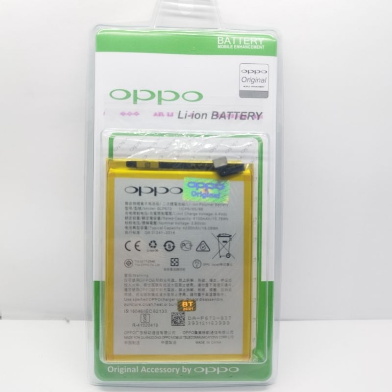 BATTERY BATRE BATTER OPPO BLP673 A3S A5S  A7 A11 A12 A31 2020 A7X A11K  C2 C1 Ori 100%