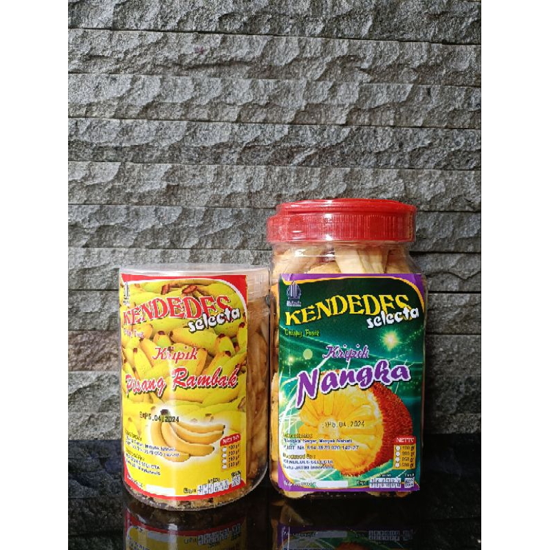 

paket toples keripik nangka 300, pisang rambak 250