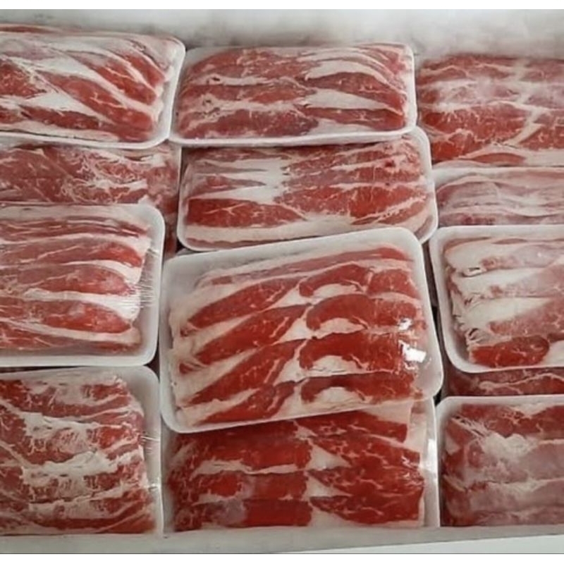 

Daging Slice Yoshinoya berat 500gr paling murah