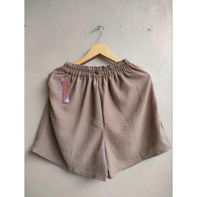 NEW CHACHA HOTPANTS CELANA PENDEK CRINGKLE DEODARA RAYON