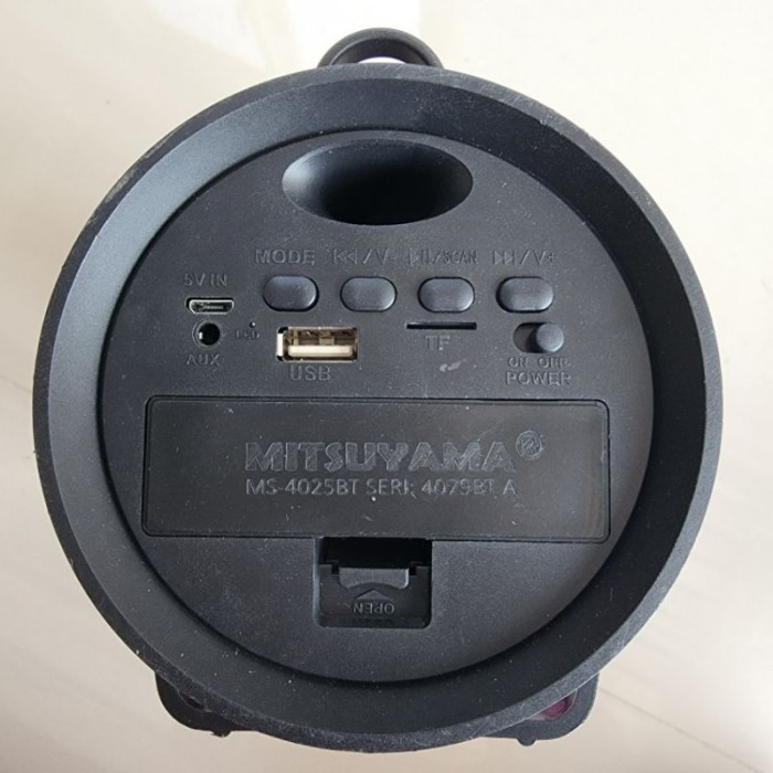 RADIO SPEAKER BASSTUBE MITSUYAMA MS-4025 seri 4079A