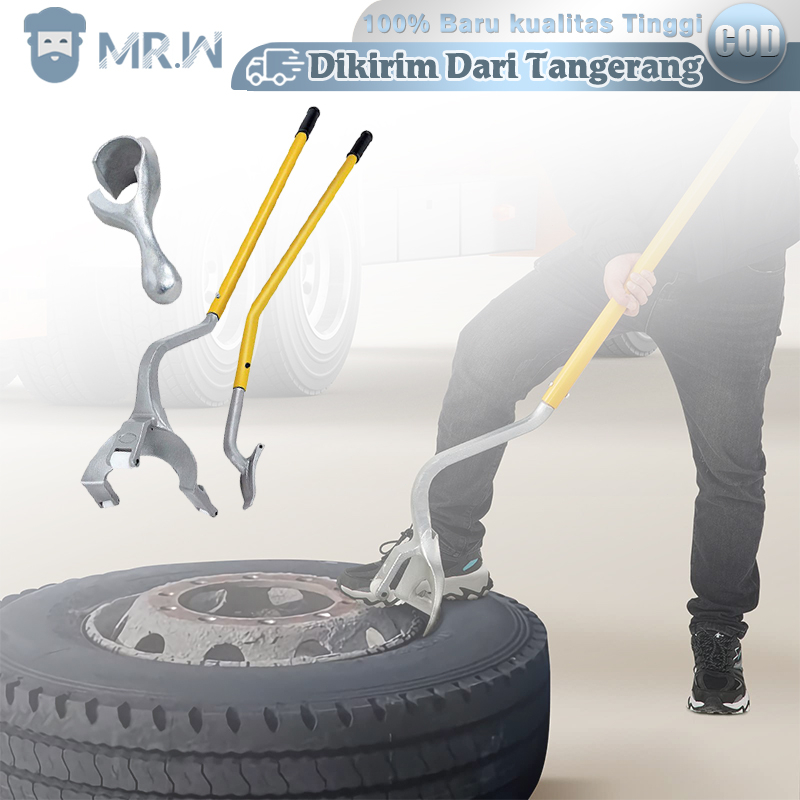 3pcs Alat Bukaan Ban Mobil Manual Demounting Tools Alat Bukaan Ban Truk / Bus Memudahkan Pekerjaan B