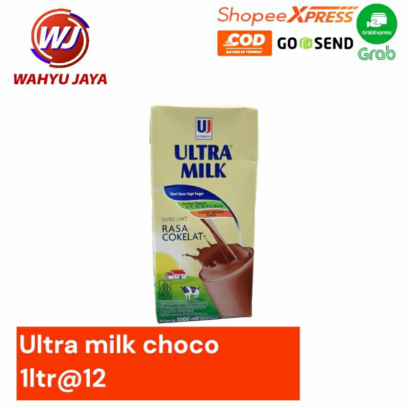 

ultra milk choco kemasan 1ltr
