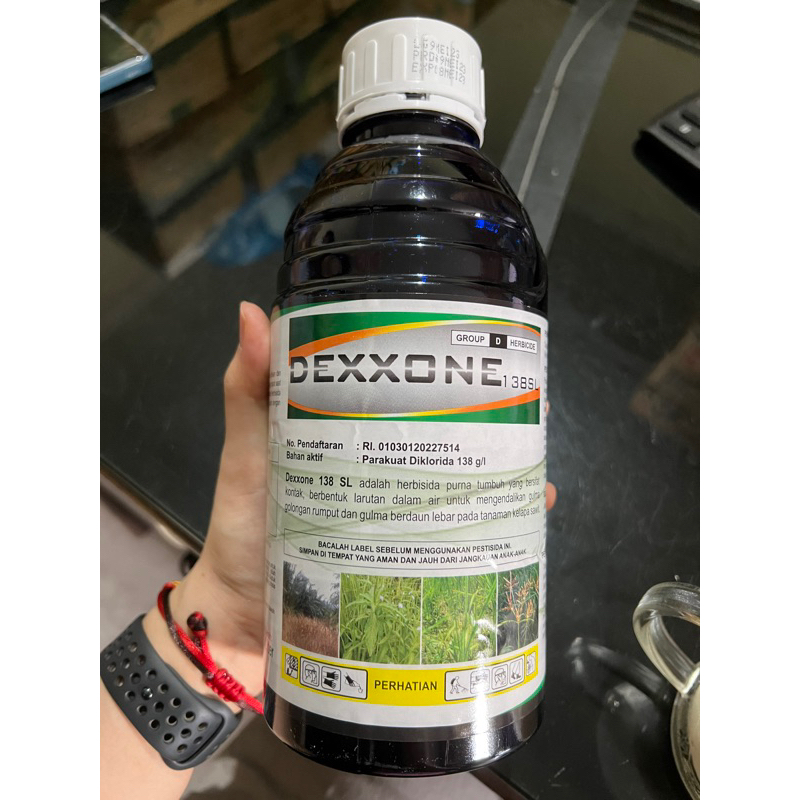 [Tani] Herbisida Parakuat 138 SL DEXXONE Gramoxone pembersih gulma rumput liar obat rumput