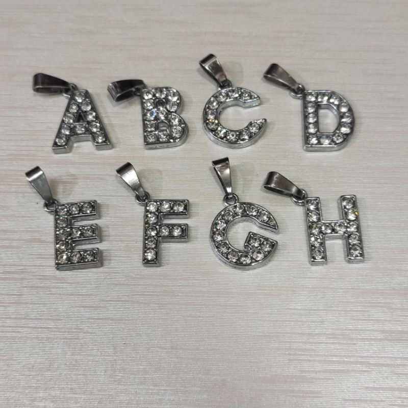 Iqbal Harapan Liontin Kalung Huruf Inisial