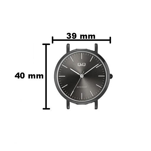 Jam Tangan Pria Casual Rantai Stainless Steel Analog Original Q&amp;Q QnQ QQ QA96 QA20 Series