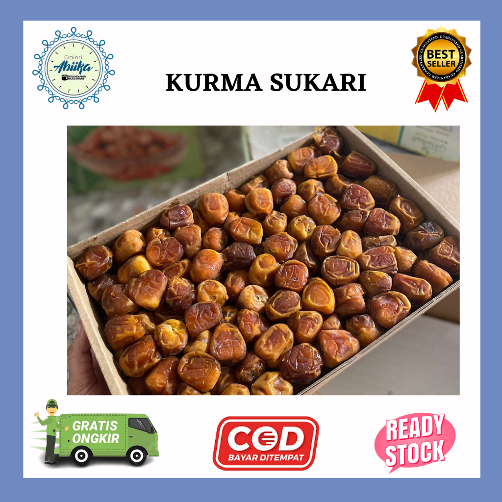 

Kurma sukari Al Qosim Isi 3kg grade A