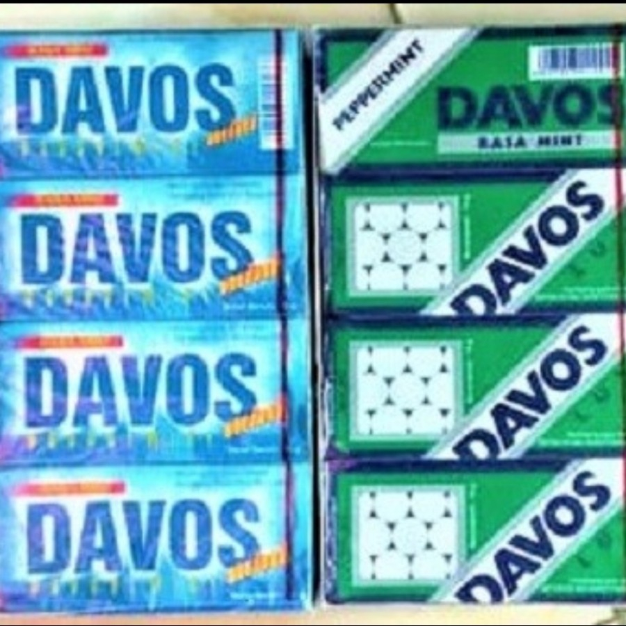 

Permen DAVOS MINI BOX Peppermint Mint Permen Jadul Mint Jadul