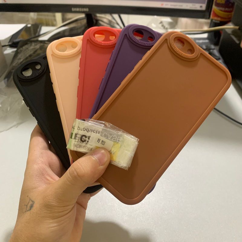 SOFTCASE PREMIUM ORIGINAL CASE VIVO Y30 Y30i Y50 Y35 Y51 Y53 Y71 Y81 Y83 Y91 Y95 Y91C Y1S - UA