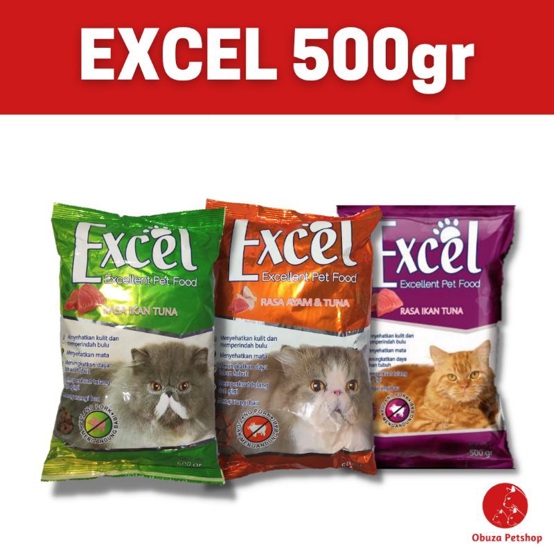 Excel 500gr | Makanan Kucing
