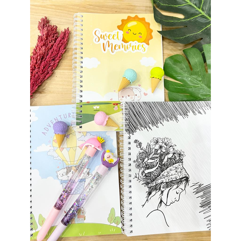 

NOTEBOOK A5 Aestethic Real Pic