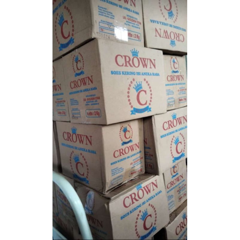 

Crown Soes Kering Coklat