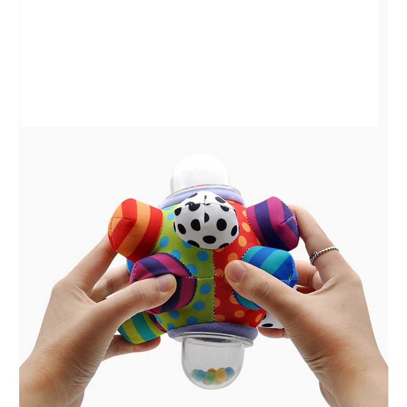 Soft Ball Sensory Rattle Ball Mainan Sensorik Bayi Rattle Bayi Bola Sensory Play Mainan Bayi Sensory Ball