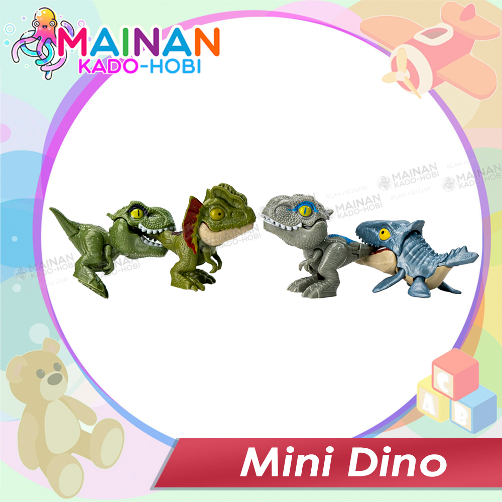 HADIAH ULANG TAHUN MAINAN PRANK ANAK FIGURE MINIATUR GIGIT JARI BITING DINOSAURUS