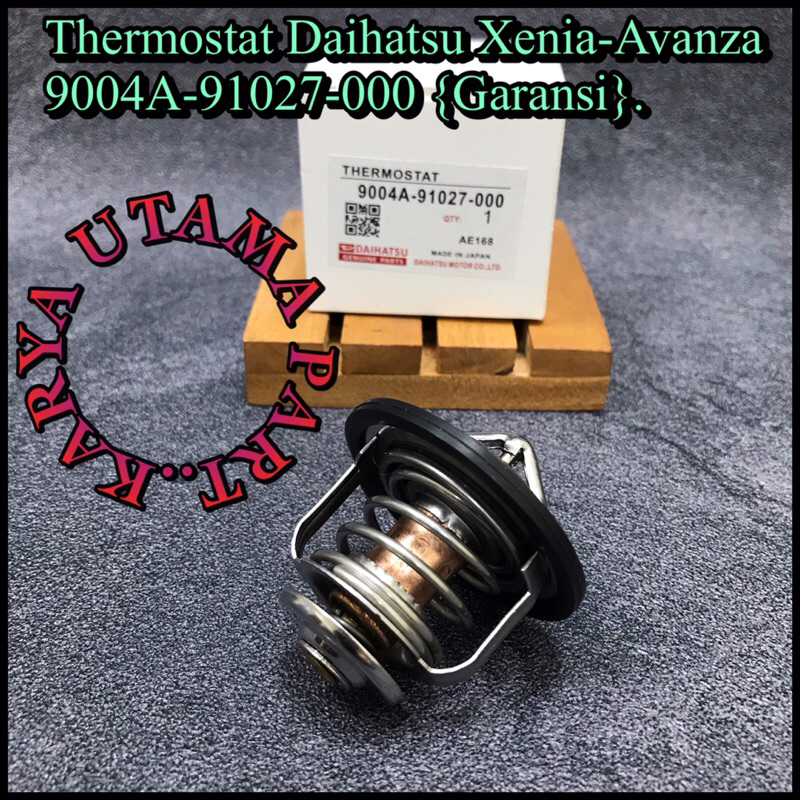 Thermostat Daihatsu Xenia Avanza 9004A-91027-000 Garansi