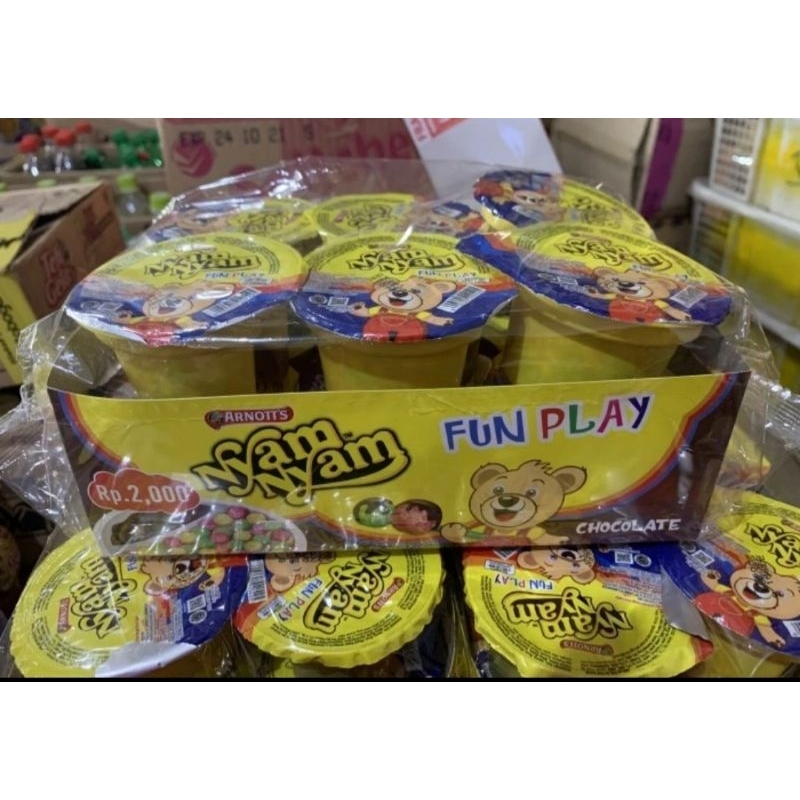 

Nyam Nyam Magic Adventure Fun Play 11gr. 1Box 12pcs