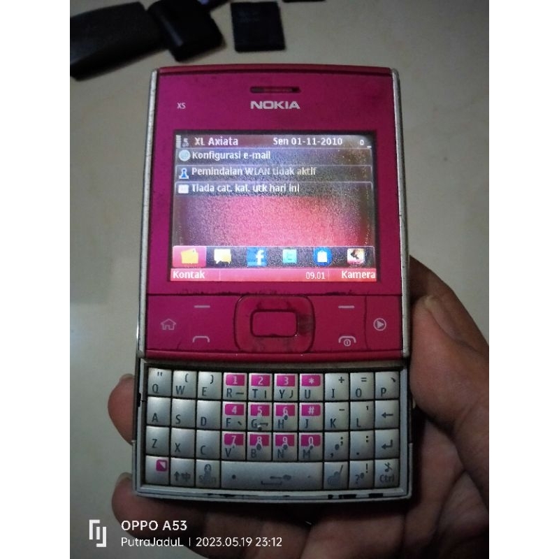 Nokia X5 01 Pink Not E90 E7 N93 N91 N92 N95 E70 N96 9500 9300 i 8800 8600 N8 Sony Ericsson W995 W980