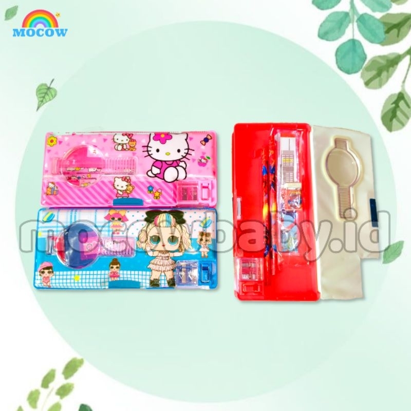 

kotak pensil magnet + study set