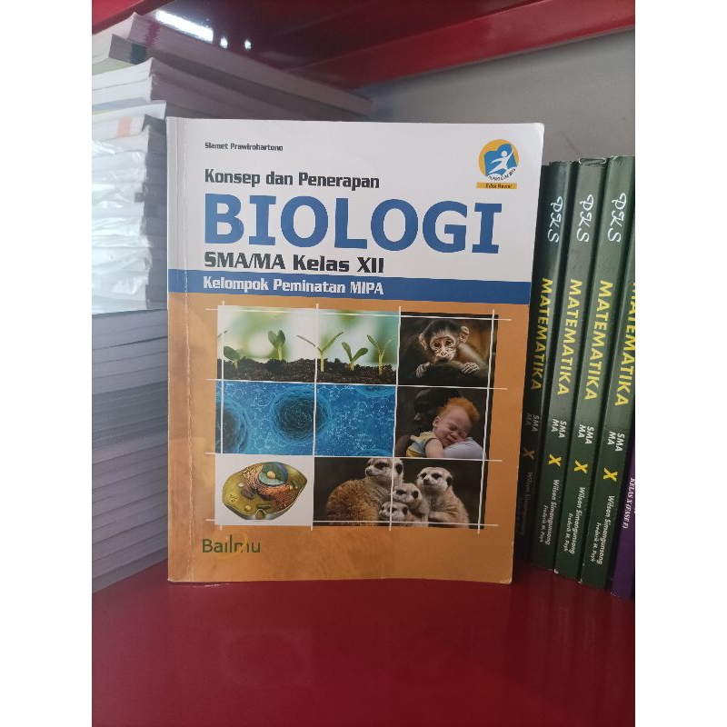 buku paket BIOLOGI kelas XII penerbit bailmu