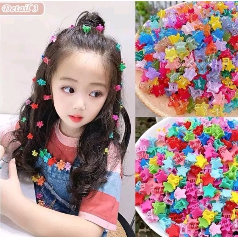 Medan Termurah isi 30 pcs Untuk dewasa dan anak Jepit rambut mini korean style