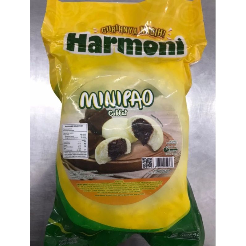 

Harmoni minipao cokelat 24s 336gr mini pao