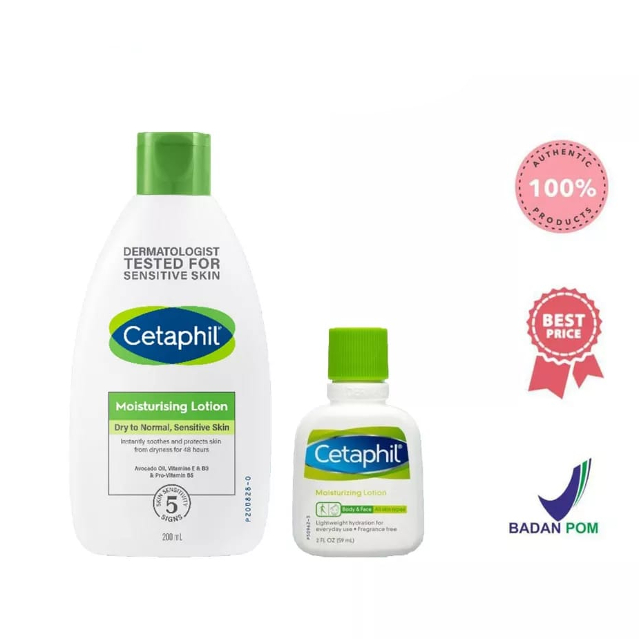 CETAPHIL Moisturizing Lotion Pelembab Wajah & Tubuh