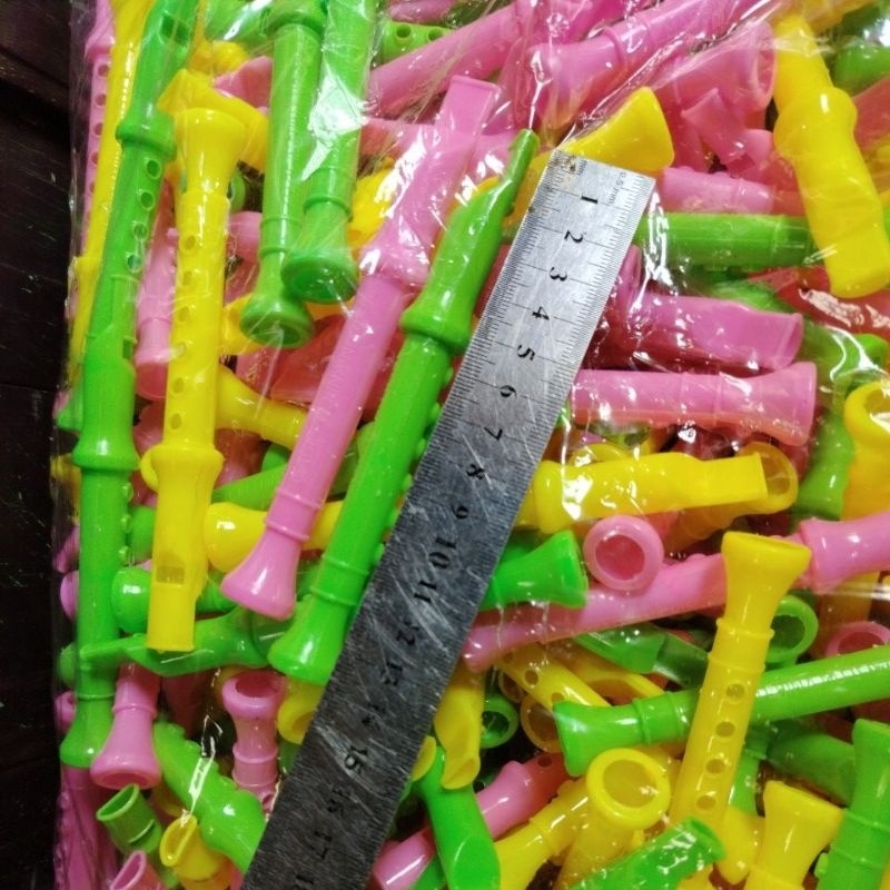 Mainan Suling Plastik  20 Pcs CKR