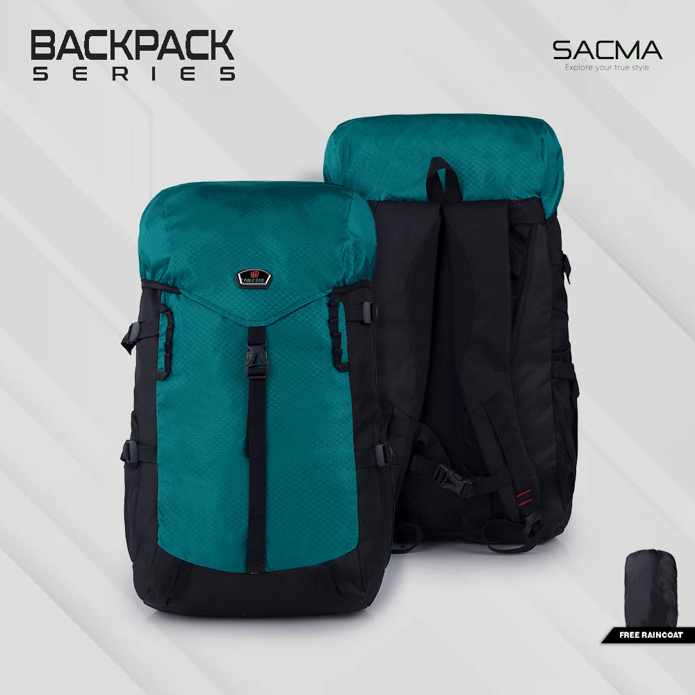 Tas Gunung 40 Liter Ransel Keril 40L Semi Carrier 40 Ltr Hijau 332