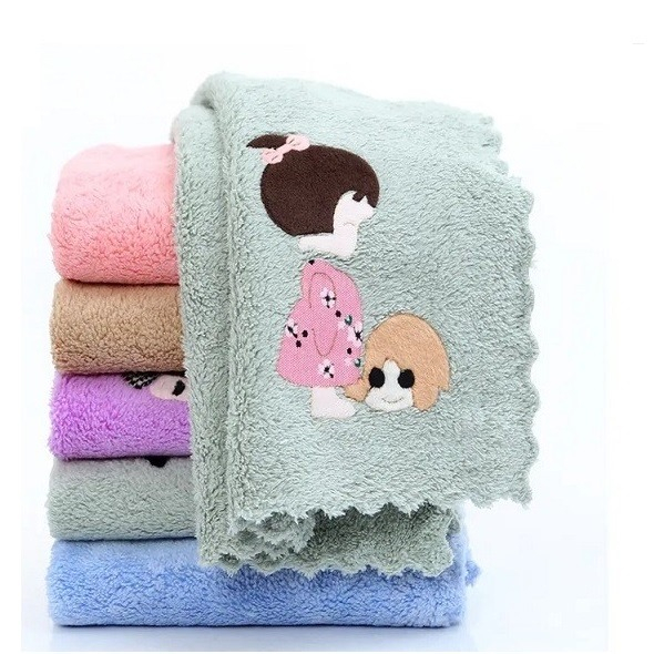 GO!HD1148 Handuk Mandi Anak Bayi handuk Karakter Kartun Microfiber Bulu Lembut Super Serap Air