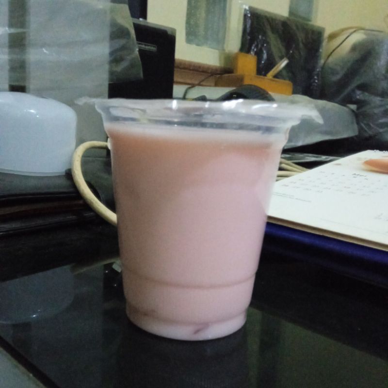 

teh tarik strawberry