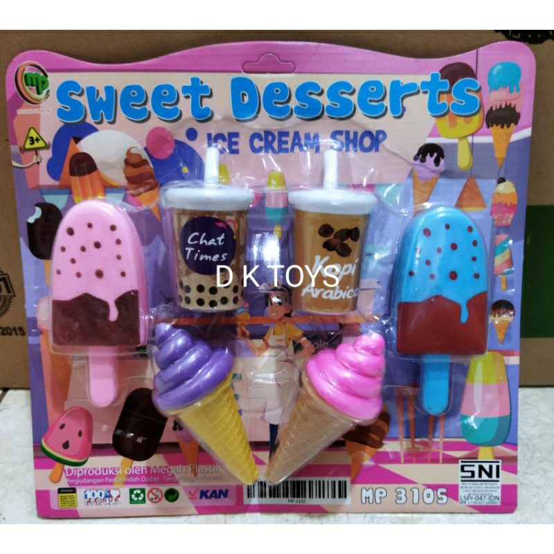 MAINAN ICE CREAM STIK / SWEET DESSERTS MP 3105