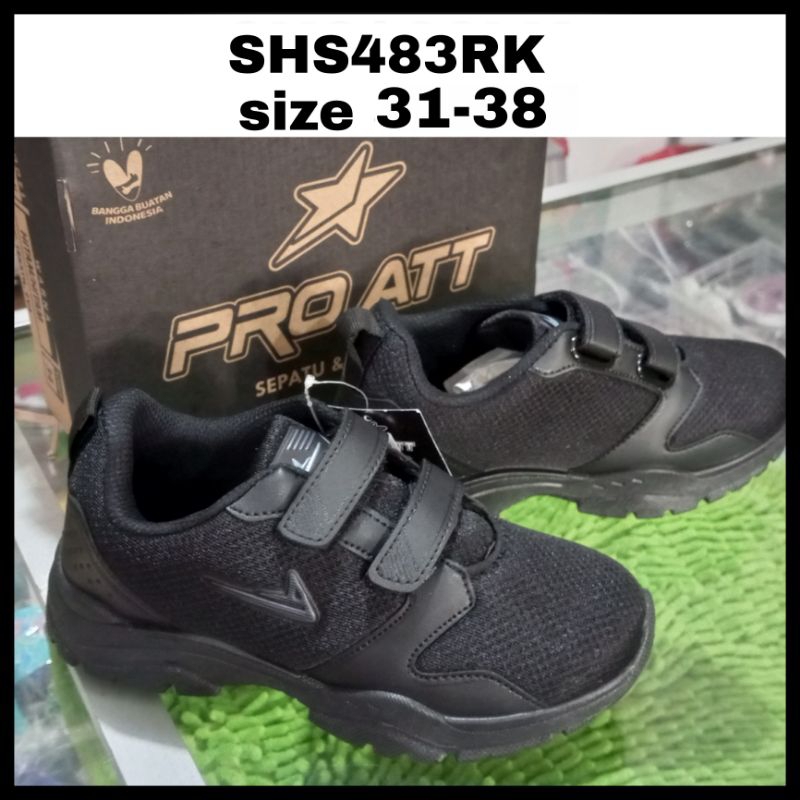 SEPATU SEKOLAH PROATT PAKAI PEREKAT / Pto Att PA700V / Pro Att PC870V SHS483